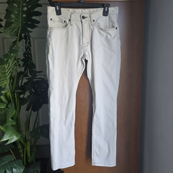 Mtailor Custom White Skinny Jeans 30 Waist - Picture 1 of 4